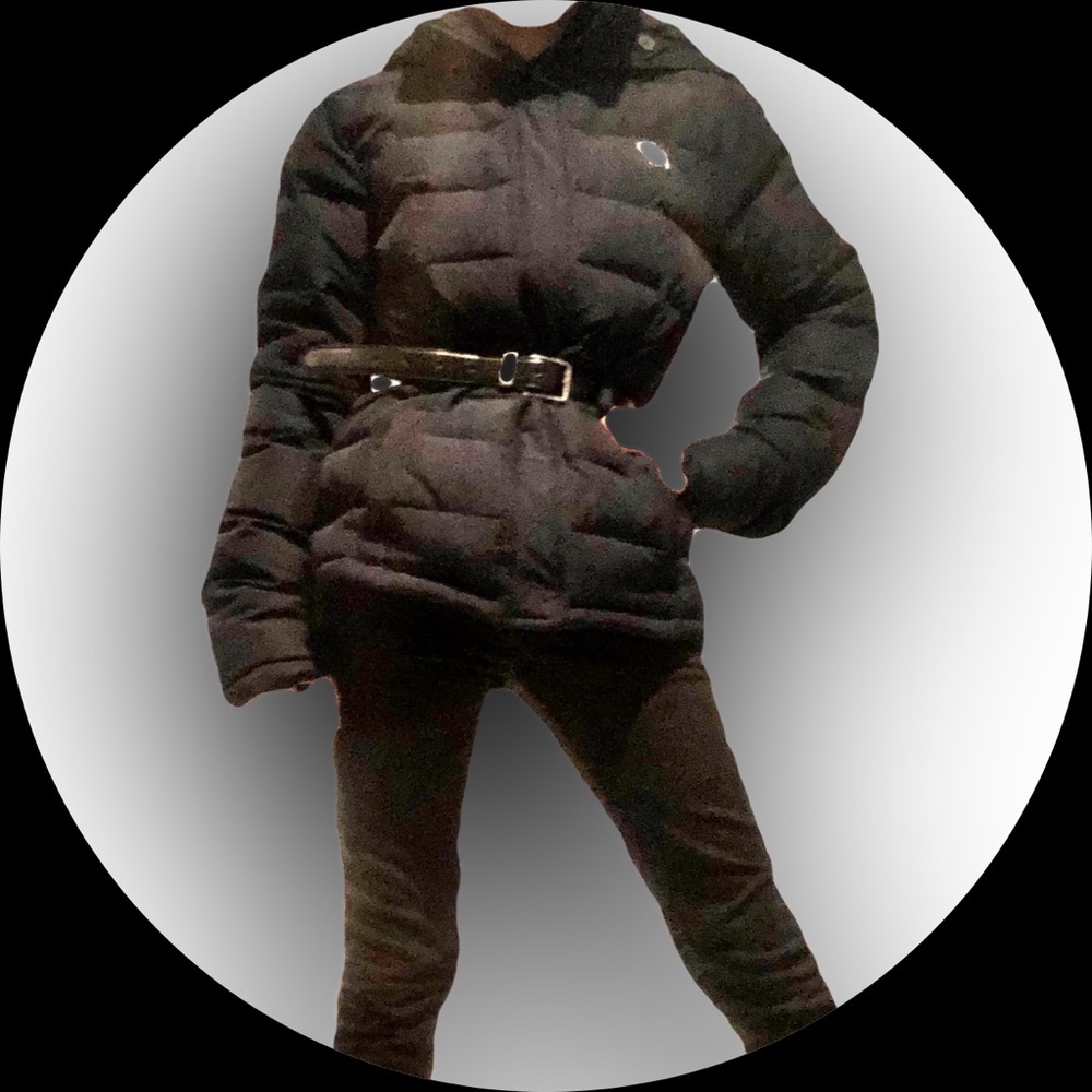 Luxury Abercrombie goose feather jacket